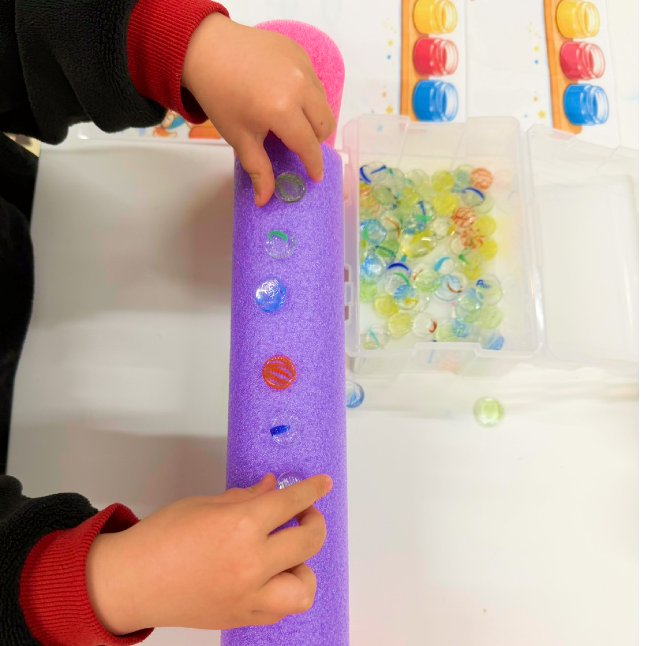 微細運動のようすです